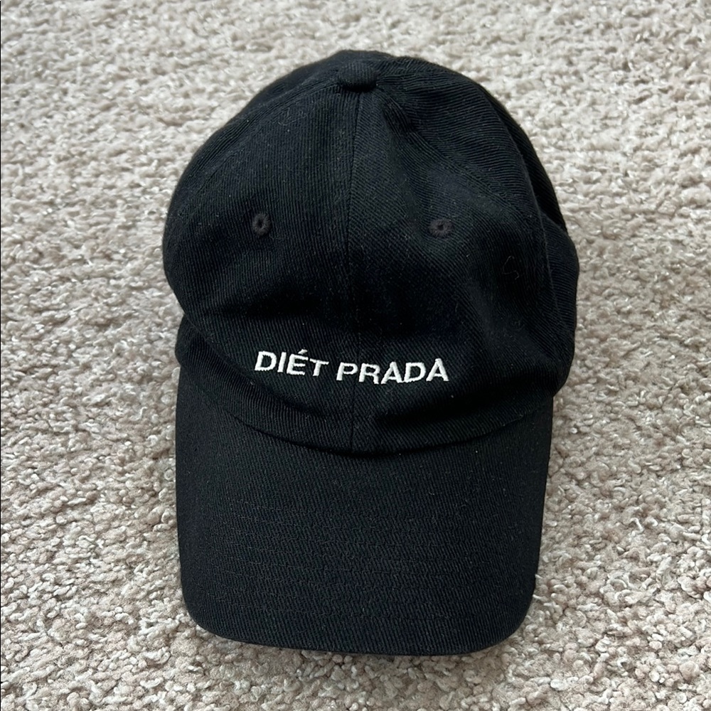 Diet Prada Black Cap